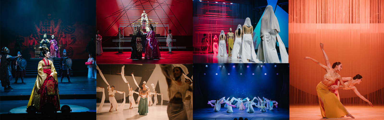 공연장 무대 공연 전경사진